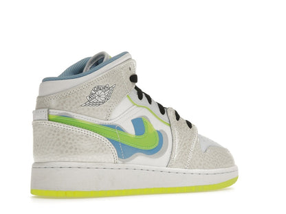 Jordan 1 Mid SE Warped Swoosh (GS)