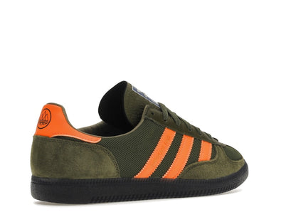 adidas Barrowland SPZL Dust Green Signal Orange