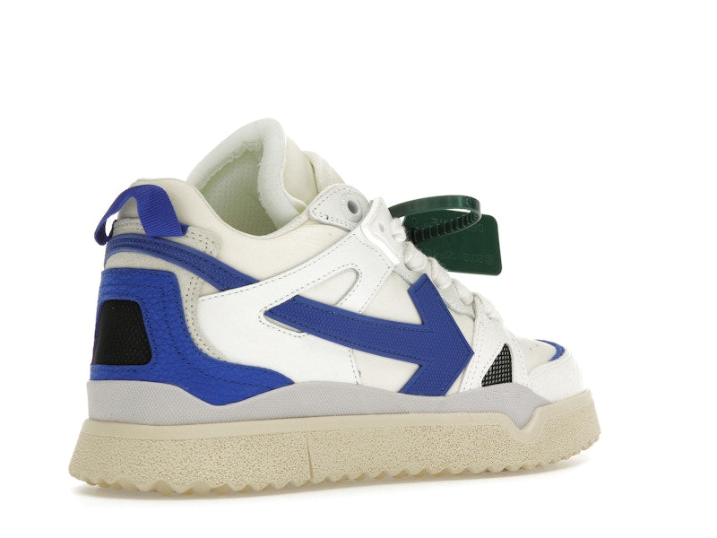 OFF-WHITE Sponge Mid Top White Blue