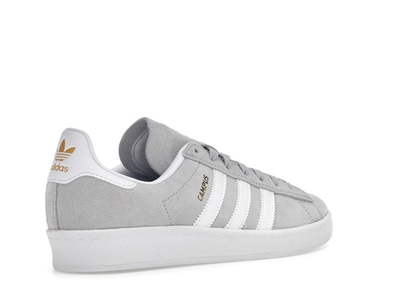 adidas Campus ADV Camp Grey Two Cloud White Gold Metallic