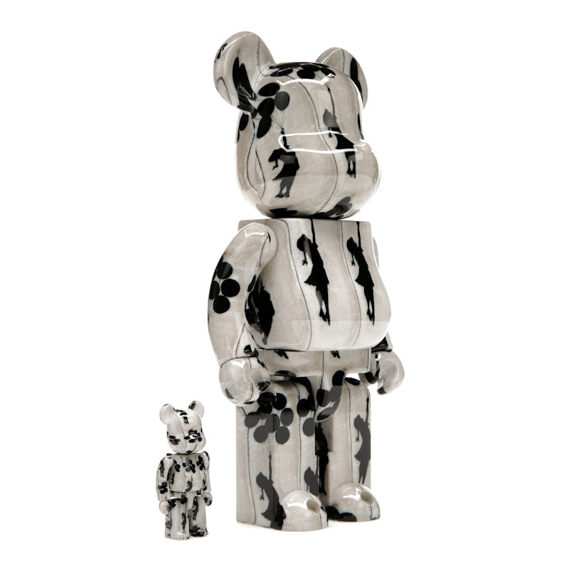 Bearbrick Flying Balloons Girl 100% & 400% Set
