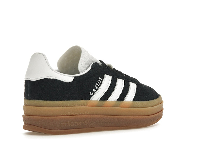 adidas Gazelle Bold Black White Gum (Women's)