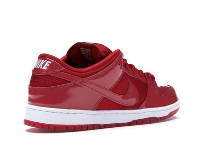 Nike SB Dunk Low Red Patent Leather