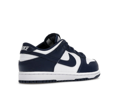 Nike Dunk Low White Midnight Navy (PS)