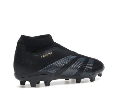 adidas Predator League Laceless FG Core Black Carbon Gold Metallic