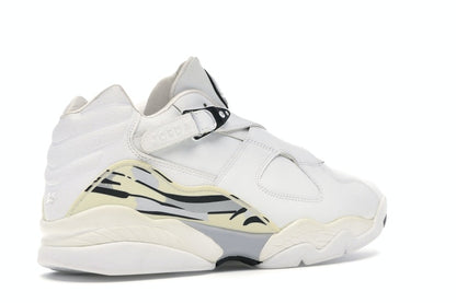 Jordan 8 Retro Low White Metallic Silver