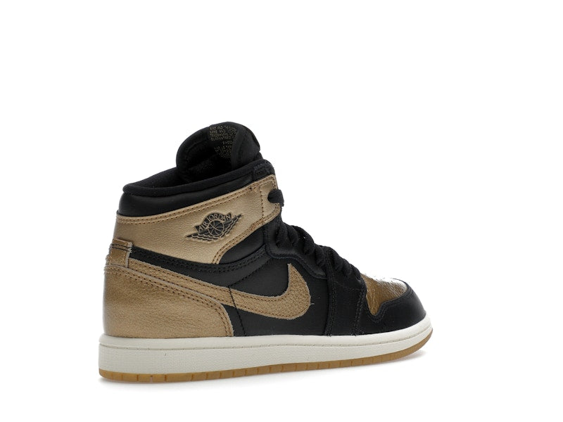 Jordan 1 Retro High OG Black Metallic Gold (PS)