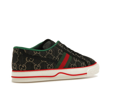 Gucci Tennis 1977 GG Logo Black Multi