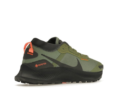 Nike Pegasus Trail 3 Gore-Tex Oil Green Iron Grey Total Orange