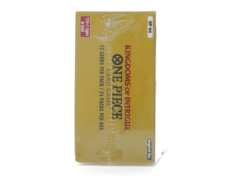 Bandai One Piece Card Game Kingdom of Intrigue Booster Box (OP-04)