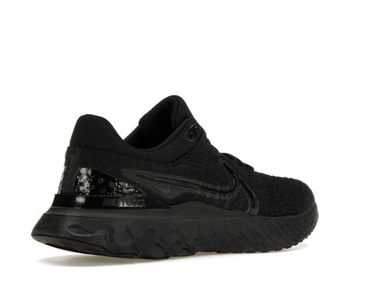 Nike React Infinity Run Flyknit 3 Triple Black (Women's)