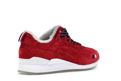 ASICS Gel-Lyte III Kith x Moncler Red