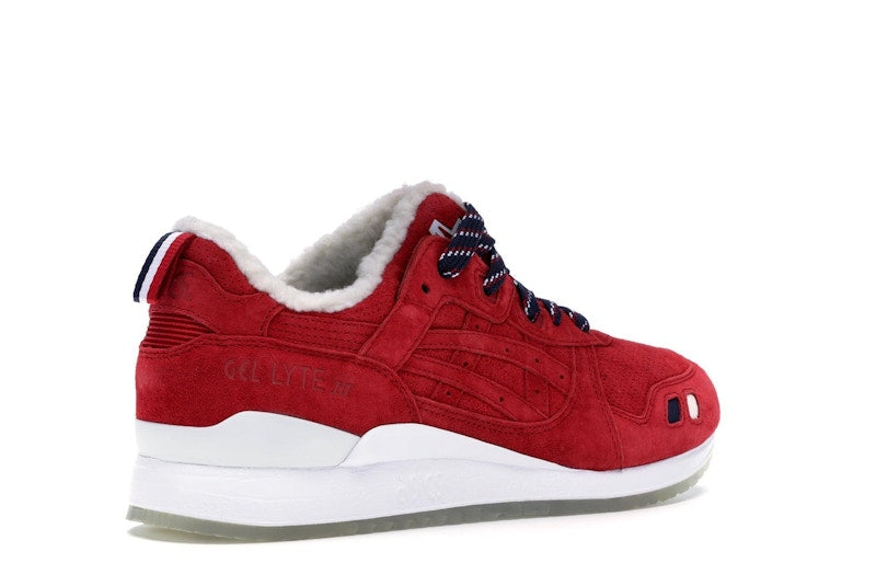 ASICS Gel-Lyte III Kith x Moncler Red