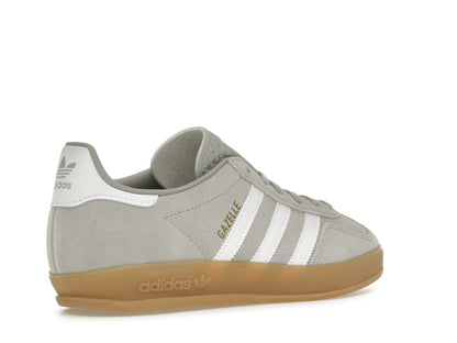 adidas Gazelle Indoor Grey Cloud White Gold Metallic