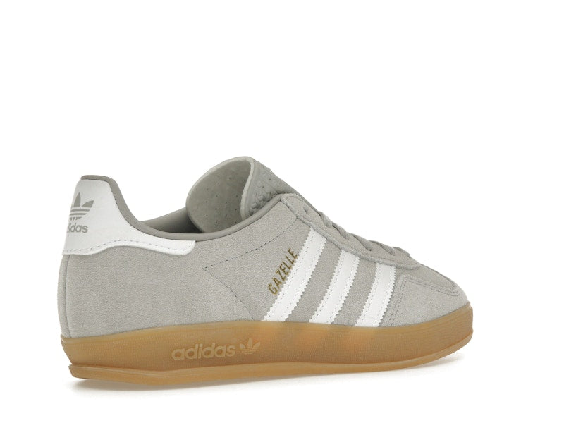 adidas Gazelle Indoor Grey Cloud White Gold Metallic