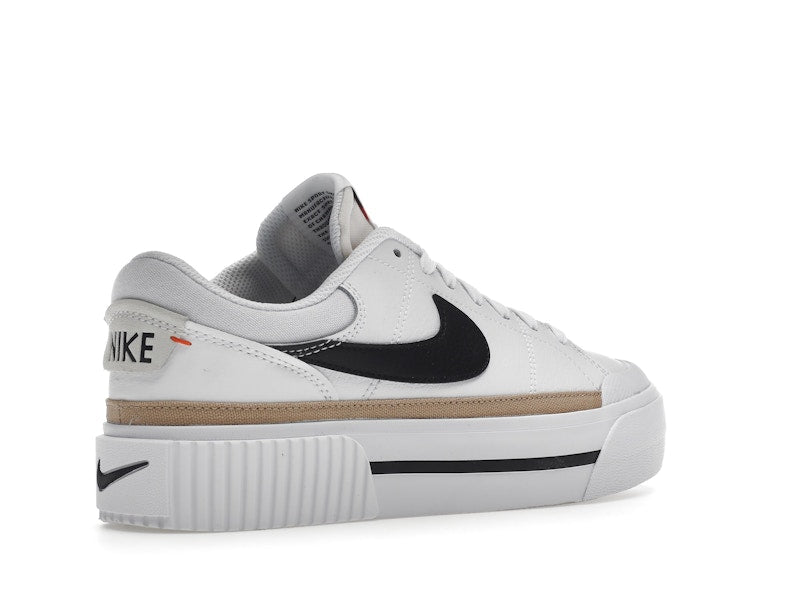 Nike Court Legacy Lift White Black (Women's)