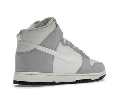 Nike Dunk High Retro Sail Pure Platinum Black White