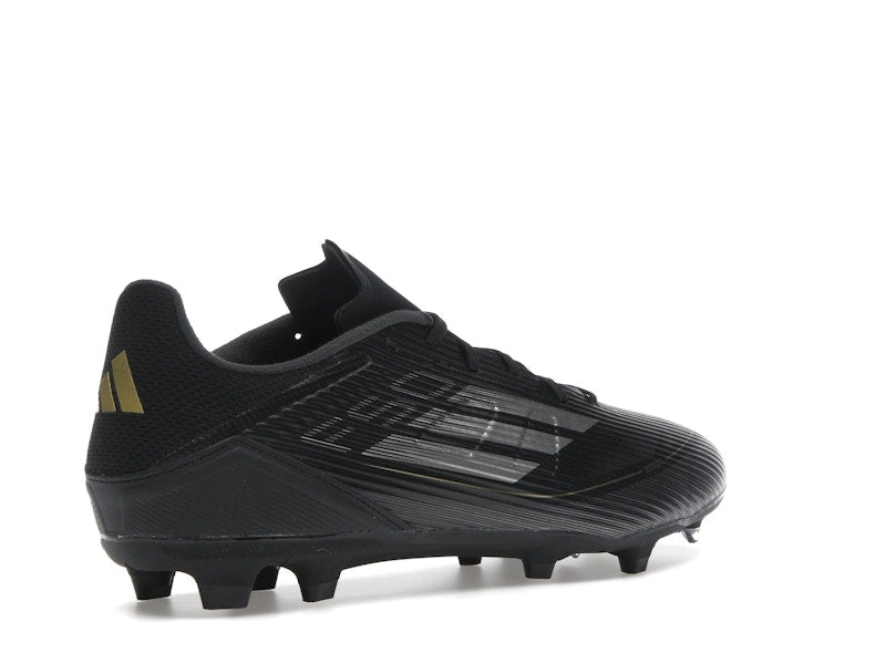 adidas F50 League Multi-Ground Core Black Iron Metallic Gold Metallic
