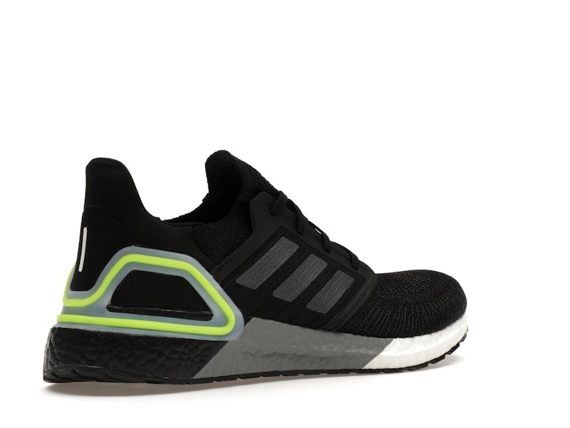 adidas Ultra Boost 20 Core Black Signal Green