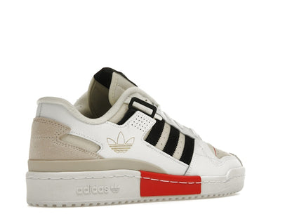 adidas Forum Exhibit Low White Vivid Red