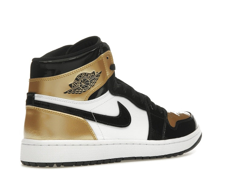 Jordan 1 Retro High Golf Patent Gold Toe