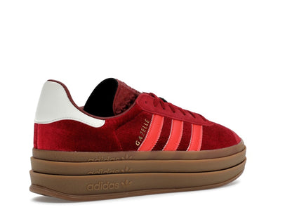 adidas Gazelle Bold Bright Red Velvet (Women's)