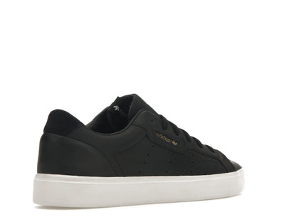 adidas Sleek Core Black Crystal White (Women's)