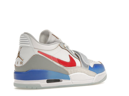 Jordan Legacy 312 Low White Game Royal University Red