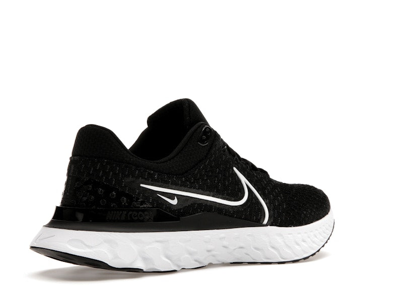 Nike React Infinity Run Flyknit 3 Black White