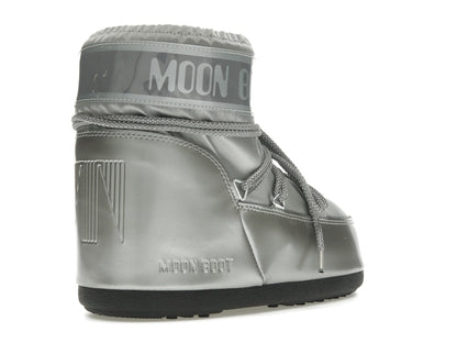 Moon Boot Icon Low Boot Glance Silver
