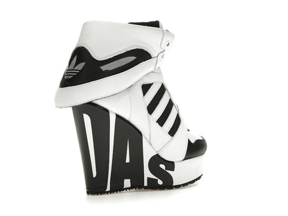 adidas JS Streetball Platform Jeremy Scott White Black (Women's)