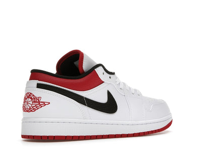 Jordan 1 Low White University Red Black