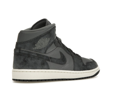 Jordan 1 Mid Distressed Smoke Grey (Women's)