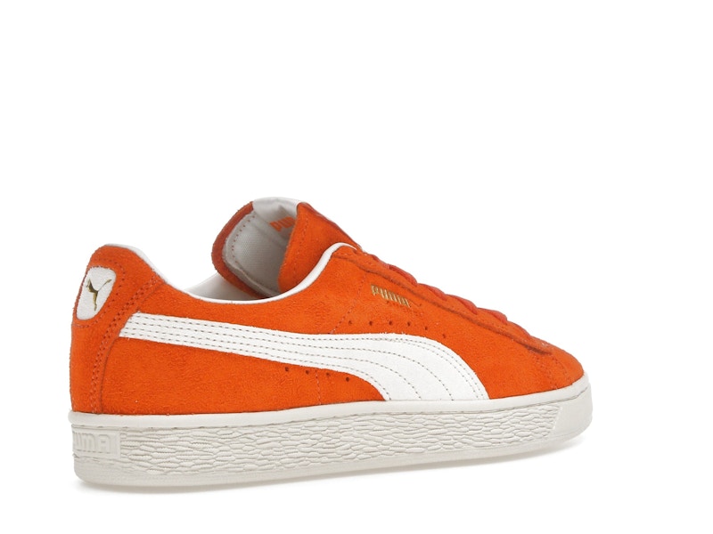 Puma Suede Charles F. Stead Orange Glo White