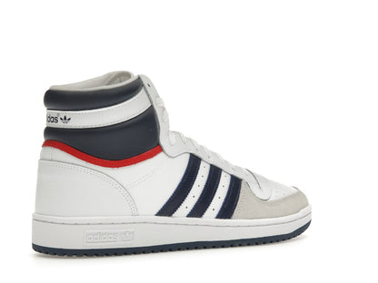 adidas Top Ten Hi White Navy Red