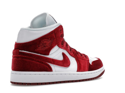 Jordan 1 Mid SE Red Velvet (Women's)