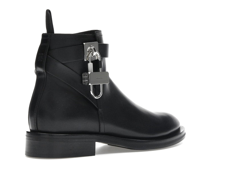 Givenchy Lock Ankle Boots Black