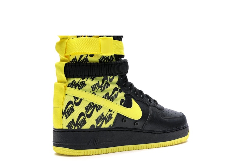 Nike SF Air Force 1 High Black Dynamic Yellow