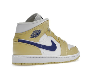 Jordan 1 Mid Lemon Wash Lapis (Women's)
