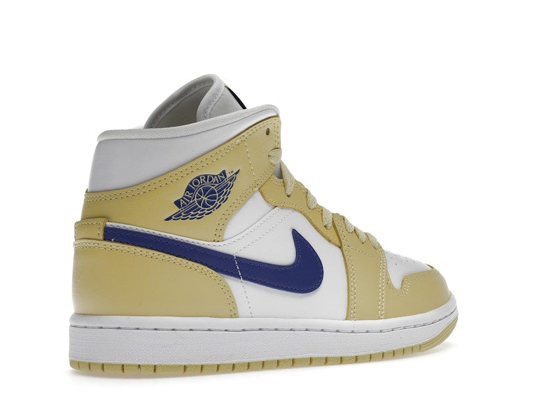 Jordan 1 Mid Lemon Wash Lapis (Women's)