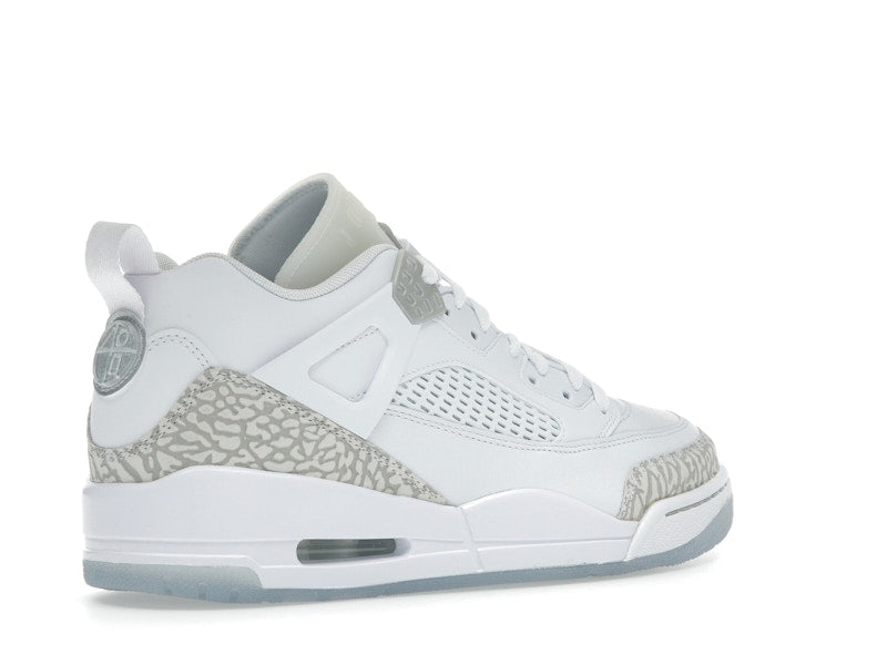 Jordan Spizike Low White Metallic Silver Barely Blue Neutral Grey