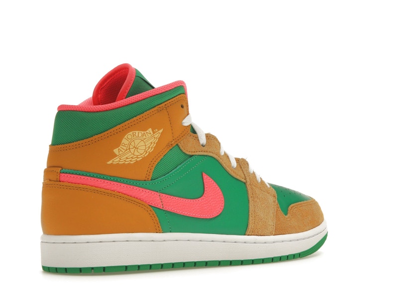 Jordan 1 Mid SE Wheat Watermelon