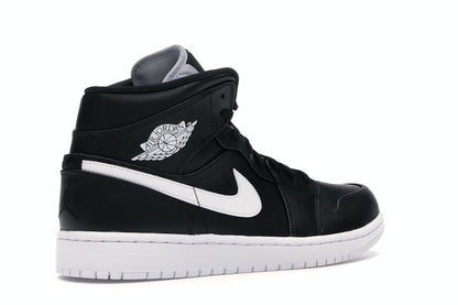Jordan 1 Retro Mid Black White