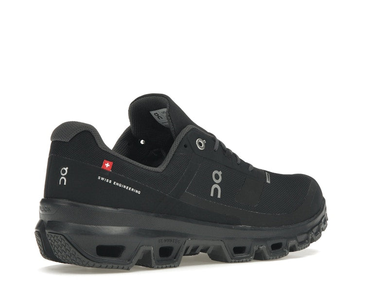 On Running Cloudventure Waterproof Black