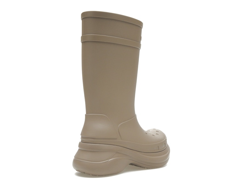 Balenciaga x Crocs Boot Beige Rubber