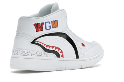 A Bathing Ape Cloud Sta Shark White