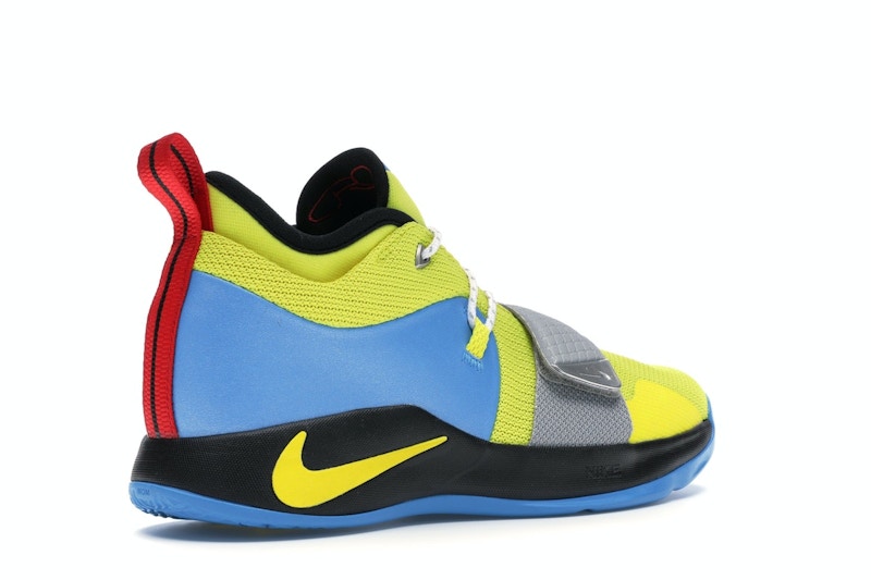 Nike PG 2.5 Opti Yellow Blue Hero (GS)