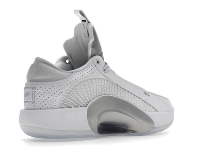 Jordan XXXV Low Metallic Silver (Clear Sole)