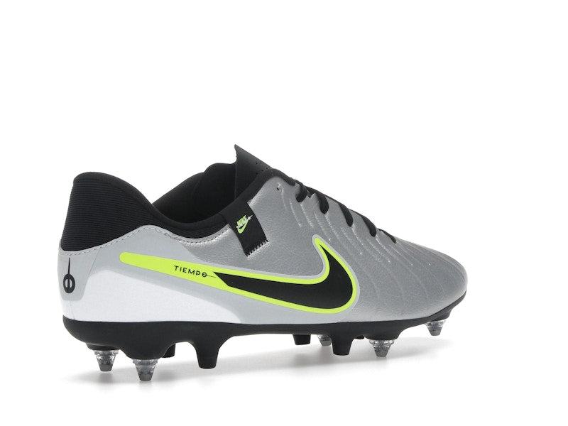 Nike Tiempo Legend 10 Academy SG-Pro AC Metallic Silver Volt Black