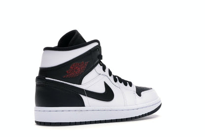 Jordan 1 Mid Reverse Black Toe (Women's)